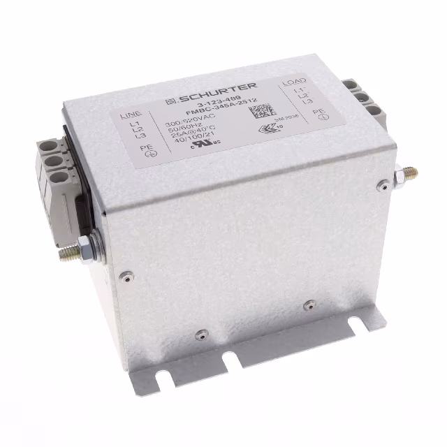 FMBC-345A-2512 SCHURTER Inc.  Moduli di filtro di linea di alimentazione